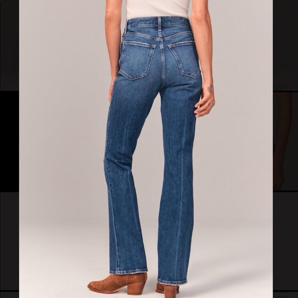 NWT❗️A&F Ultra High Rise Vintage Flare Jeans - Picture 6 of 11